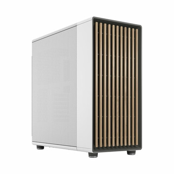 Torre PC Torre Fractal Design North Blanco Acero Madera ATX sin Ventana 3x140mm USB-C Torre PC Torre Fractal Design North Blanco Acero Madera ATX sin Ventana 3x140mm USB-C