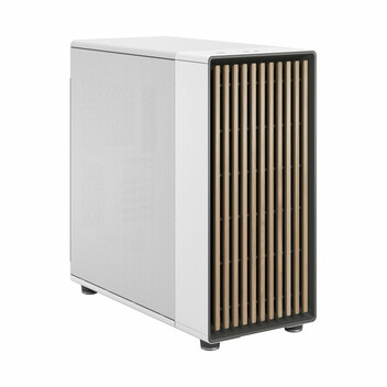 Torre PC Torre Fractal Design North Blanco Acero Madera ATX sin Ventana 3x140mm USB-C Torre PC Torre Fractal Design North Blanco Acero Madera ATX sin Ventana 3x140mm USB-C
