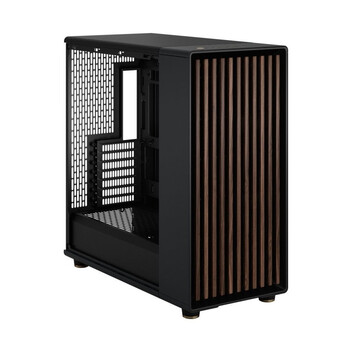 Torre PC Caja Fractal Design North XL ATX Negro Carbón, máxima refrigeración y almacenamiento
