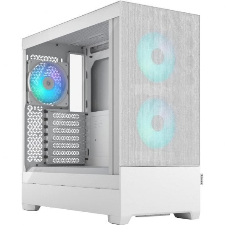 Fractal Design Pop Air RGB ATX Cristal Templado USB 3.2 Blanca