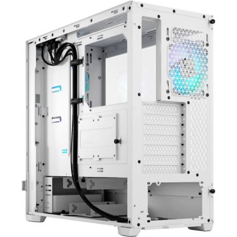 Fractal Design Pop Air RGB ATX Cristal Templado USB 3.2 Blanca