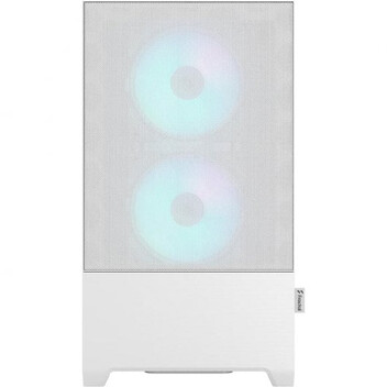 Fractal Design Pop Mini Air RGB Mini Tower Cristal Templado USB 3.2 Blanca