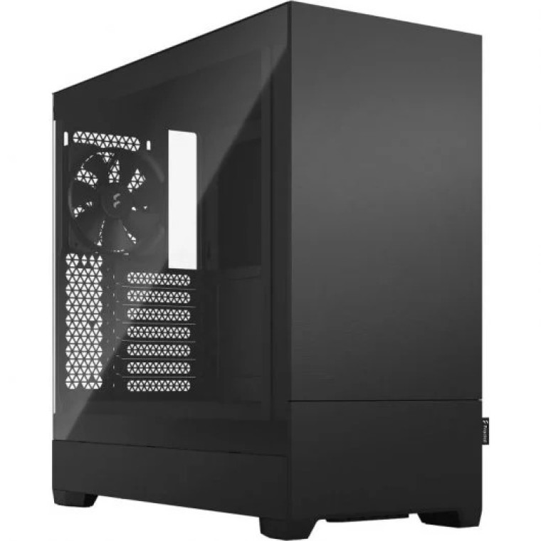 Fractal Design Pop Silent TG Clear Tint Cristal Templado USB 3.2 Negra