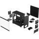 Fractal Design Pop Silent TG Clear Tint Cristal Templado USB 3.2 Negra