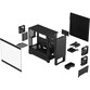 Fractal Design Pop Silent TG Clear Tint Cristal Templado USB 3.2 Negra