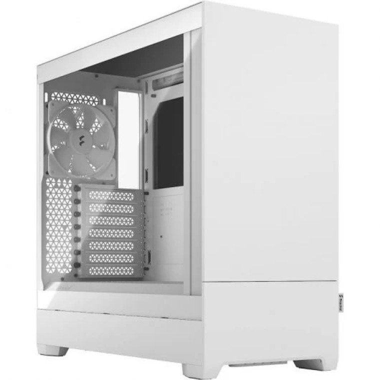 Fractal Design Pop Silent TG Clear Tint Cristal Templado USB 3.2 Blanca