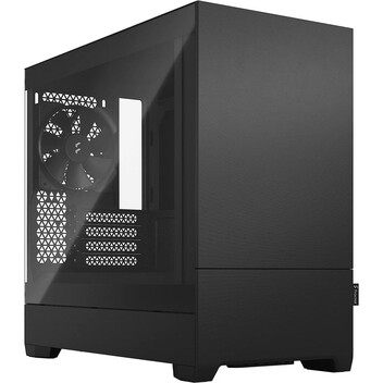 Torre PC Fractal Design Pop Mini Silent TG Clear Tint Mini Tower Cristal Templado USB 3.2 Negra