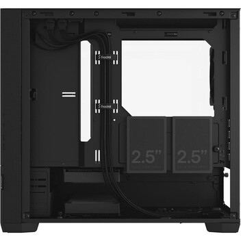 Torre PC Fractal Design Pop Mini Silent TG Clear Tint Mini Tower Cristal Templado USB 3.2 Negra