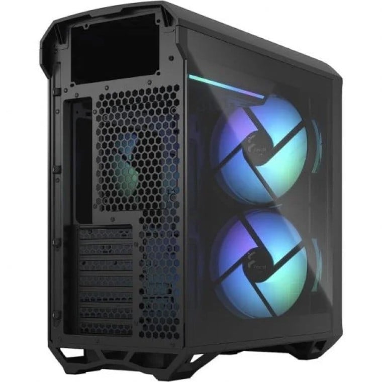 Fractal Design Torrent Compact RGB TG Light Tint Midi Tower Cristal Templado USB 3.2 Negra