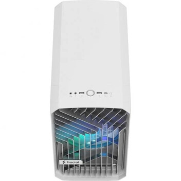 Fractal Design Torrent Nano RGB Mini Tower Cristal Templado USB 3.2 Blanco