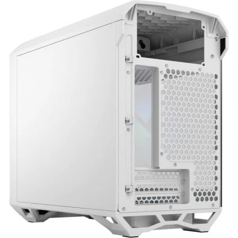 Fractal Design Torrent Nano RGB Mini Tower Cristal Templado USB 3.2 Blanco