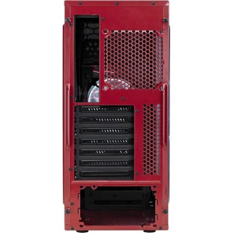 Fractal Focus G Cristal Templado USB 3.0 Rojo