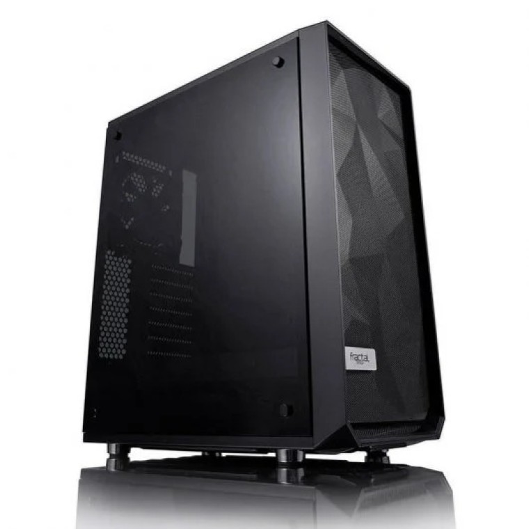 Fractal Design Meshify C Midi Tower Cristal Templado USB 3.0 Negra