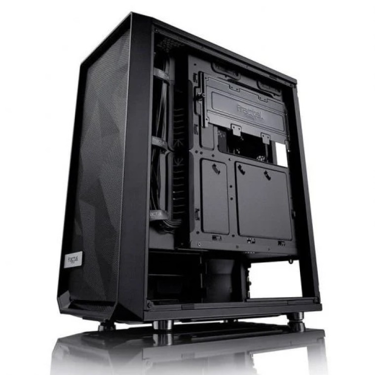 Fractal Design Meshify C Midi Tower Cristal Templado USB 3.0 Negra