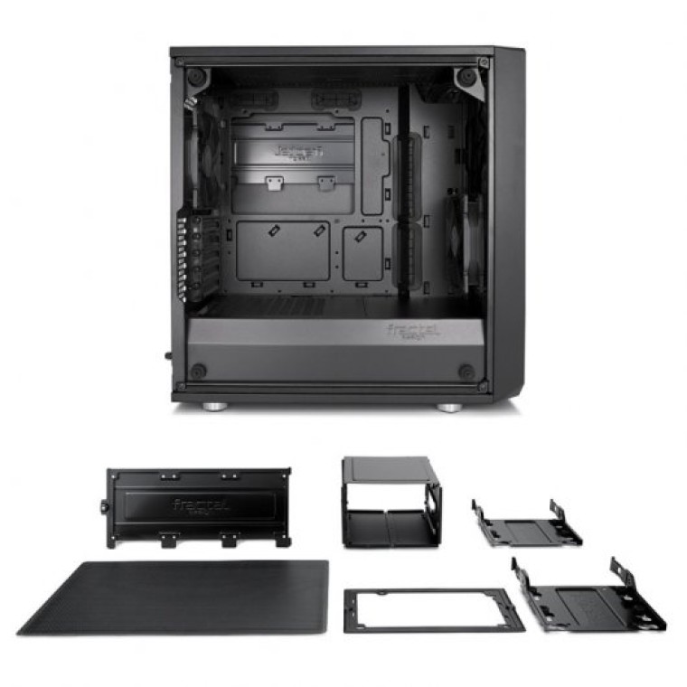 Fractal Design ‎Meshify C Mini Cristal Templado USB 3.0 Negro