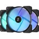 Fractal Design Aspect 14 RGB Pack 3 Ventiladores 140mm