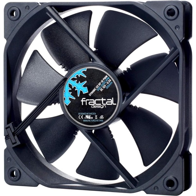 Fractal Design Dynamic X2 GP-12 PWM Ventilador Suplementario 120mm Negro