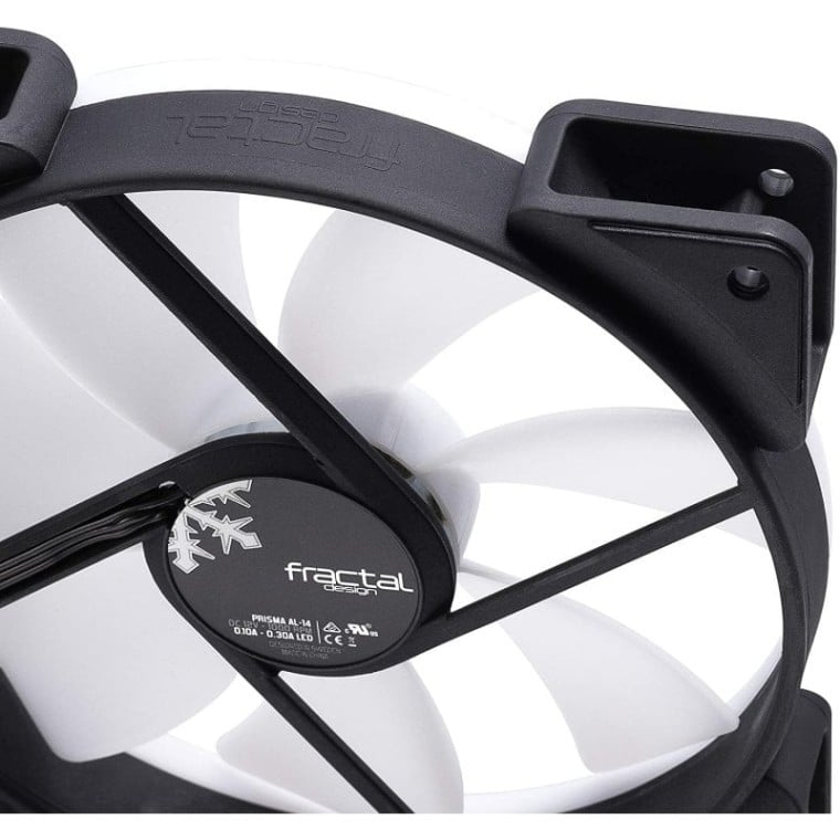 Fractal Design Prisma AL-14 3P Ventilador 140mm Negro/Blanco