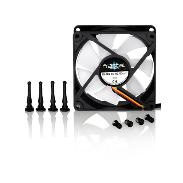 Fractal Design Silent Series R2 Ventilador Suplementario 80mm