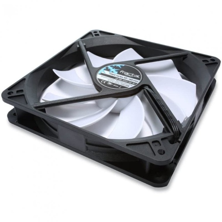 Fractal Design Silent Series R3 Ventilador 140mm Negro/Blanco