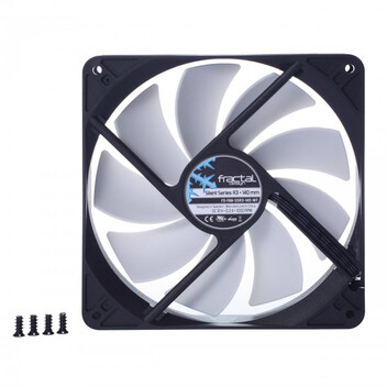 Fractal Design Silent Series R3 Ventilador 140mm Negro/Blanco Fractal Design Silent Series R3 Ventilador 140mm Negro/Blanco