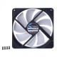 Fractal Design Silent Series R3 Ventilador 140mm Negro/Blanco