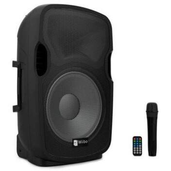 Wiibo Festa 12BT Altavoz Activo Bluetooth 200W + Soporte + Cable + Micrófono Wiibo Festa 12BT Altavoz Activo Bluetooth 200W + Soporte + Cable + Micrófono