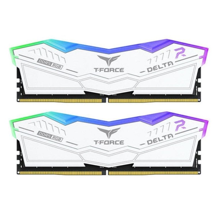 Team Group Delta White RGB DDR5 5200MHz 32GB 2x16GB CL40