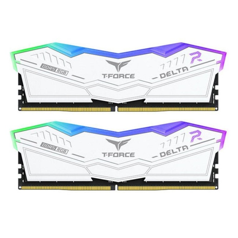 Team Group Delta White RGB DDR5 5600MHz 32GB 2x16GB CL32