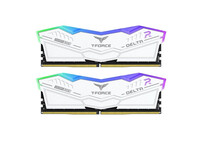 Memoria RAM Team Group Delta White RGB DDR5 6000MHz 32GB 2x16GB CL30 Dual AMD EXPO e Intel XMP Blanc