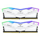 Memoria RAM Team Group Delta White RGB DDR5 6000MHz 32GB 2x16GB CL30 Dual AMD EXPO e Intel XMP Blanc