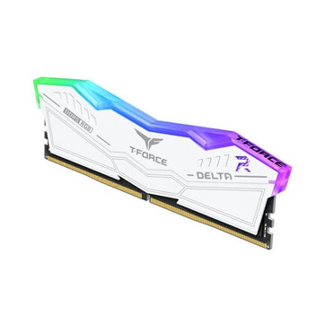 Memoria RAM Team Group Delta White RGB DDR5 6000MHz 32GB 2x16GB CL30 Dual AMD EXPO e Intel XMP Blanc