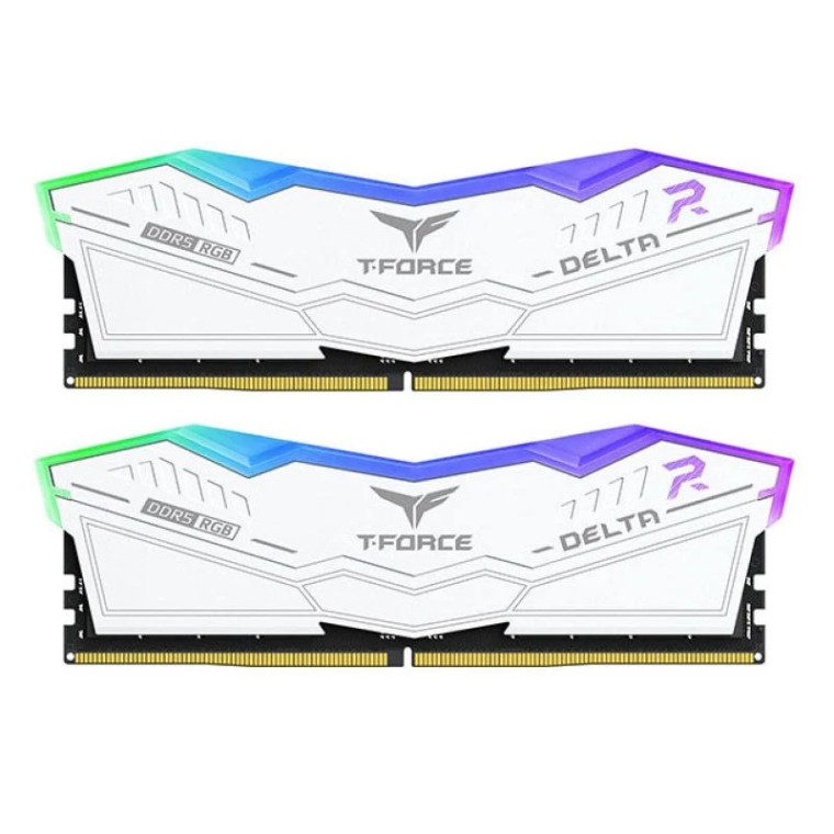 Team Group Delta White RGB DDR5 6400MHz 32GB 2x16GB CL40