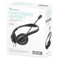 Omega FIS1020 USB Auriculares con Micrófono Negros
