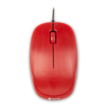 NGS Flame Ratón 1000 DPI Rojo NGS Flame Ratón 1000 DPI Rojo