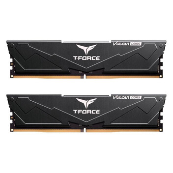 Memoria RAM Team Group VULCAN FLBD532G6000HC30DC01 32GB DDR5 6000MHz 2x16GB Disipador Negro