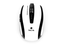 NGS White Flea Advanced Ratón Inalámbrico 1600DPI NGS White Flea Advanced Ratón Inalámbrico 1600DPI