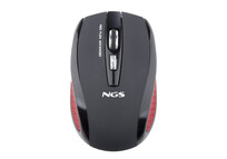 NGS Red Flea Advanced Ratón Inalámbrico 1600DPI