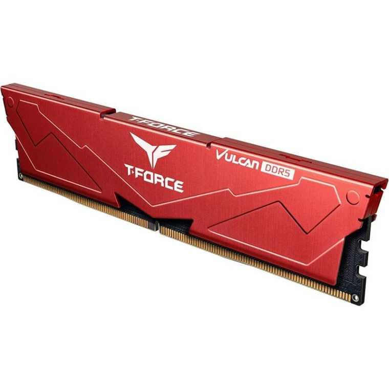 Team Group T-Force Vulcan DDR5 5200MHz 32GB 2x16GB CL40 Rojo