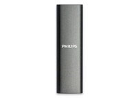 Disco Duro Unidad SSD Philips FM02SS030P/00 2TB SATA USB Tipo C 550MB/s Aluminio Gris