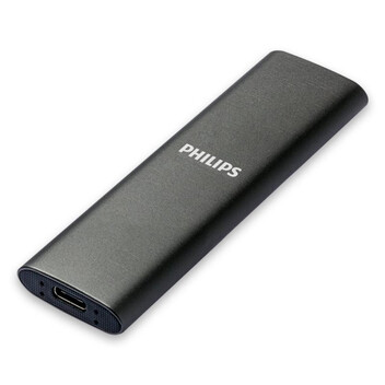 Disco Duro Unidad SSD Philips FM02SS030P/00 2TB SATA USB Tipo C 550MB/s Aluminio Gris Disco Duro Unidad SSD Philips FM02SS030P/00 2TB SATA USB Tipo C 550MB/s Aluminio Gris