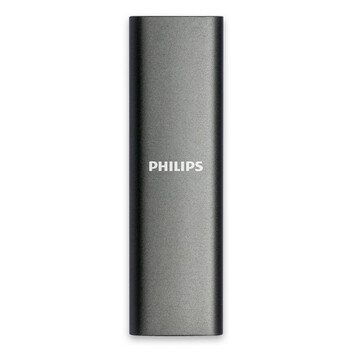 Disco Duro Unidad SSD Philips FM02SS030P/00 2TB SATA USB Tipo C 550MB/s Aluminio Gris Disco Duro Unidad SSD Philips FM02SS030P/00 2TB SATA USB Tipo C 550MB/s Aluminio Gris