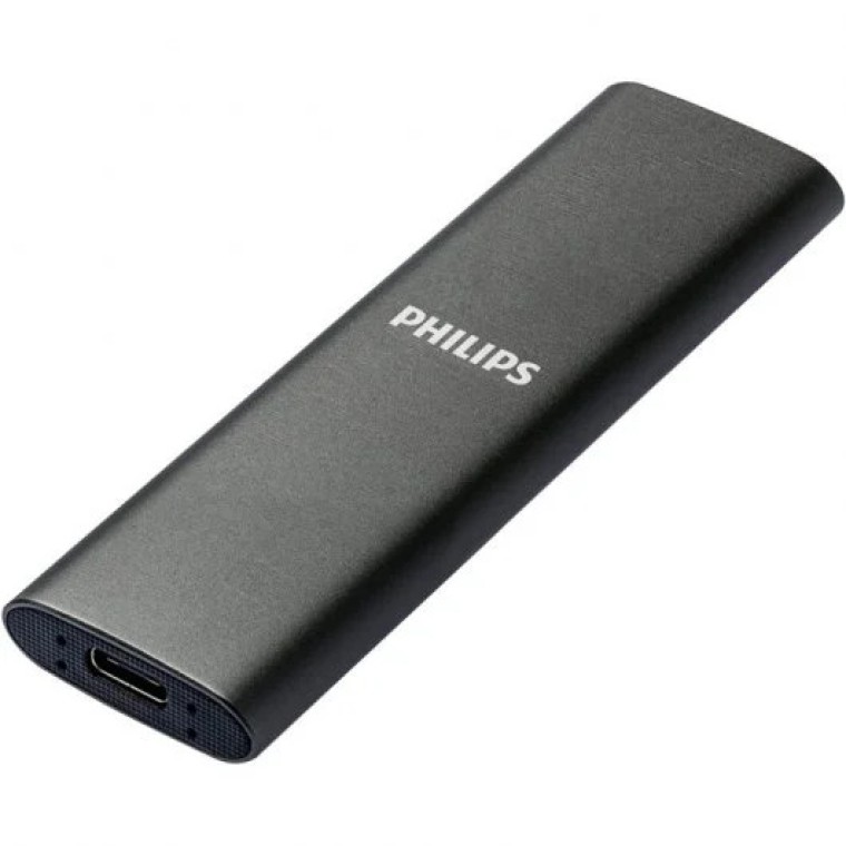 Philips FM25SS030P SSD Externo 250GB USB-C Gris Aluminio