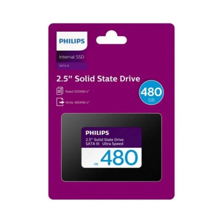 Philips Ultra Speed 2.5" SSD 480GB SATA3