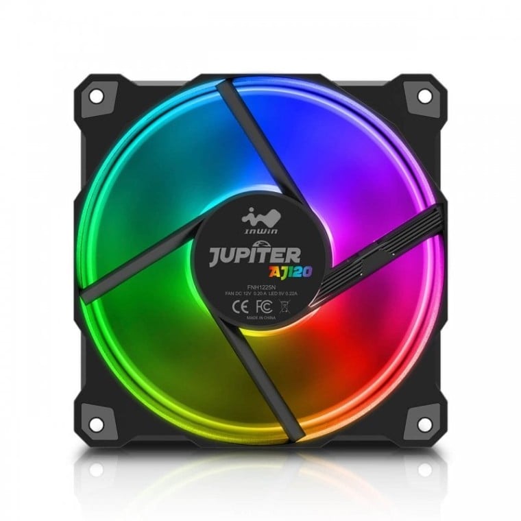 InWin Jupiter AJ120 ARGB Ventilador Suplementario 120mm