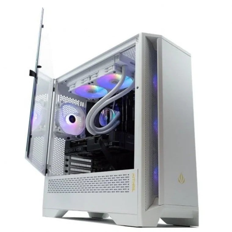 Forgeon Mithril ARGB Mesh Torre ATX Blanca