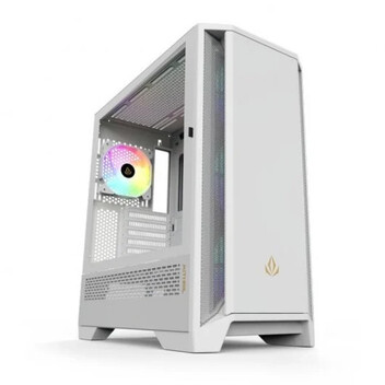 Forgeon Mithril ARGB Mesh Torre ATX Blanca