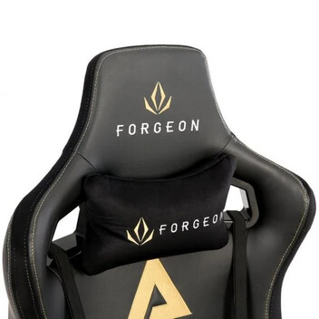 Forgeon Acrux Leather Silla Gaming Negra