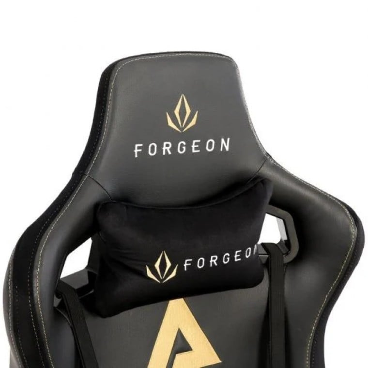 Forgeon Acrux Leather Silla Gaming Negra