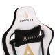 Forgeon Acrux Fabric Silla Gaming Tela Transpirable Blanca